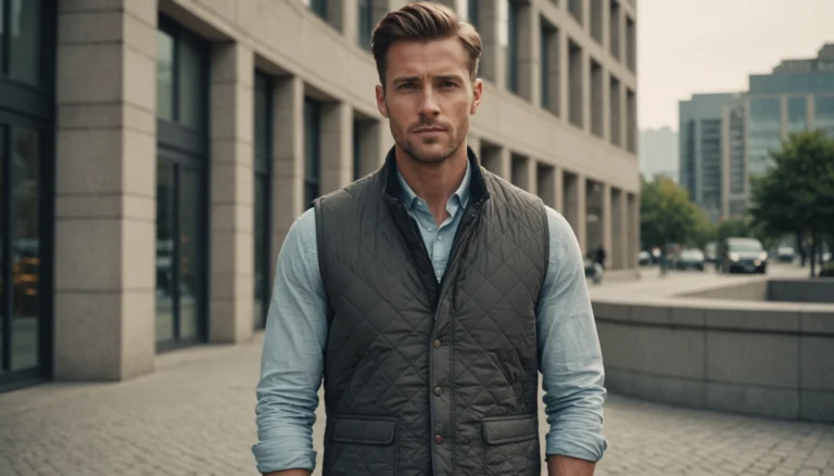 gilet sans manche matelassé homme