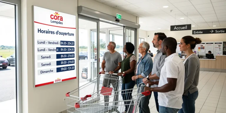 horaires cora lempdes