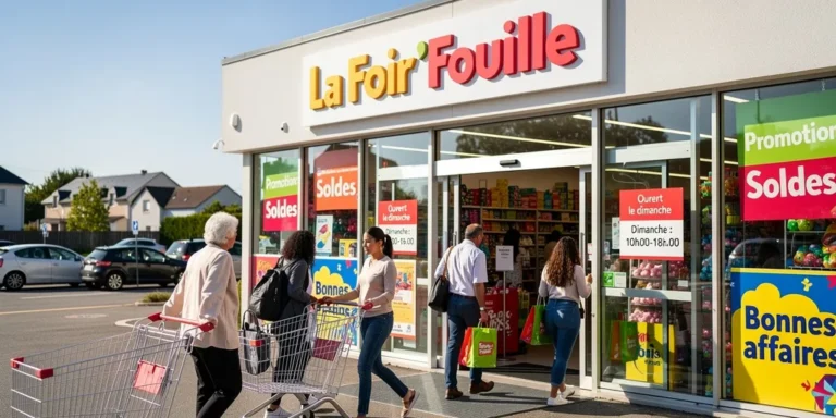 est ce que la foir fouille est ouvert le dimanche