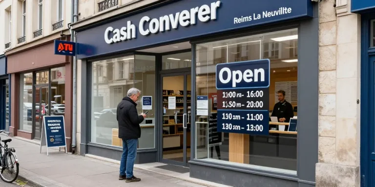 cash converter reims neuvillette horaires