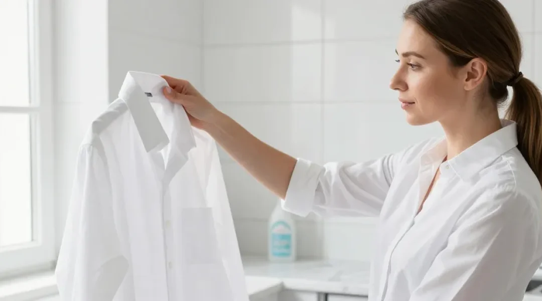 blanchir chemise blanche javel