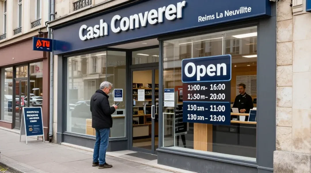 cash converter reims neuvillette horaires