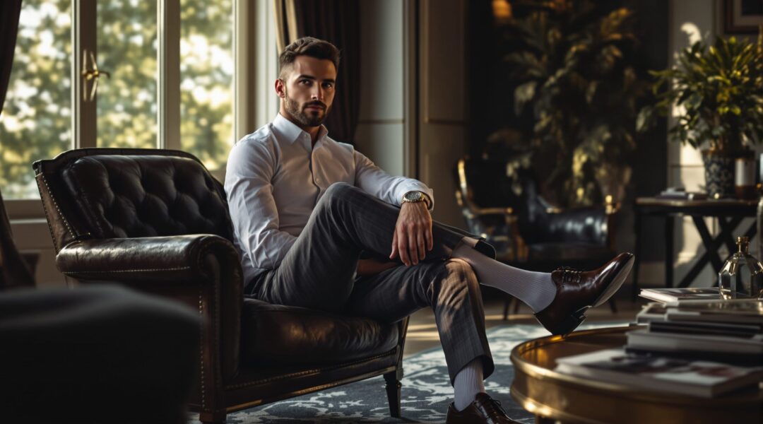 chaussette homme luxe