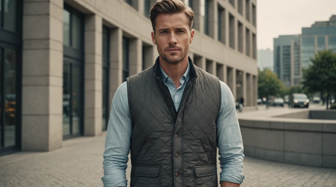 gilet sans manche matelassé homme