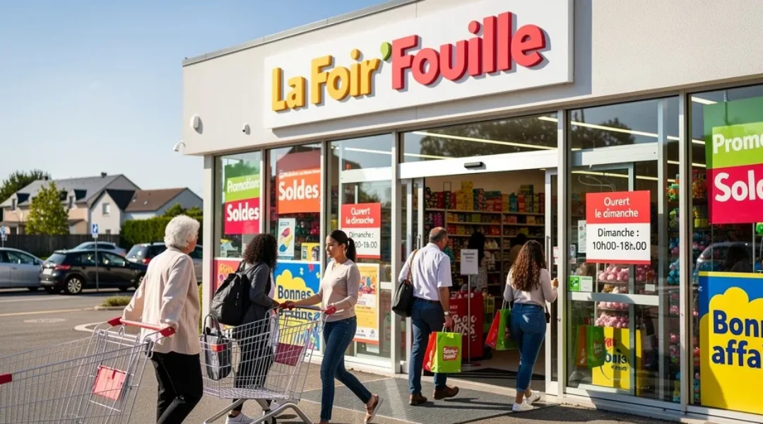 est ce que la foir fouille est ouvert le dimanche