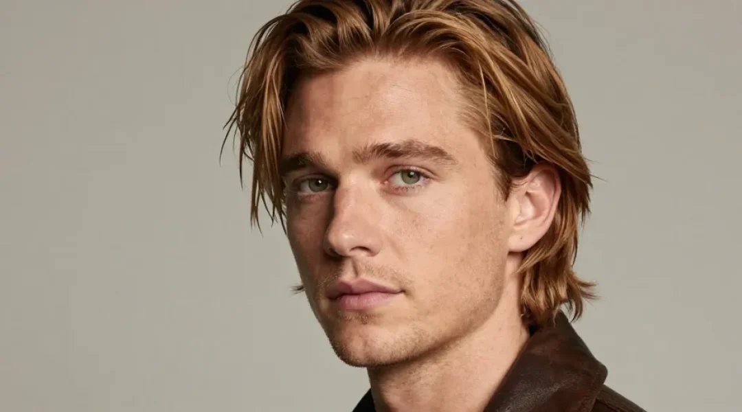 star homme cheveux long