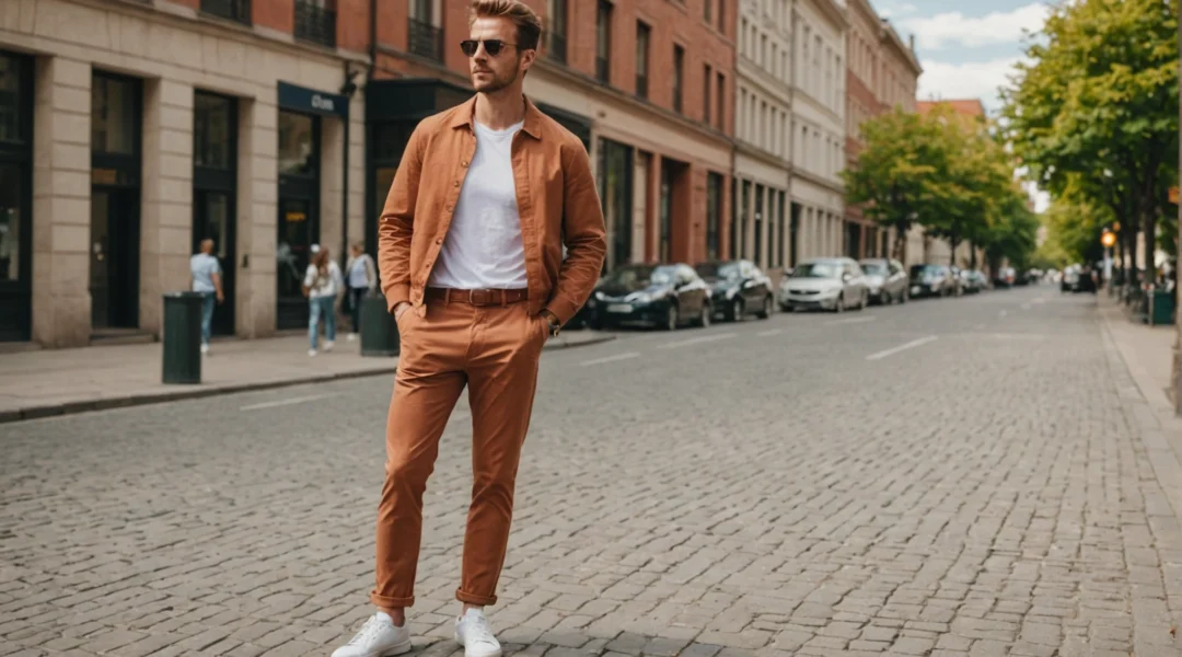Style_Décontracté:_Comment_Porter_le_Pantalon_Chino_Terracotta_pour_Hommes